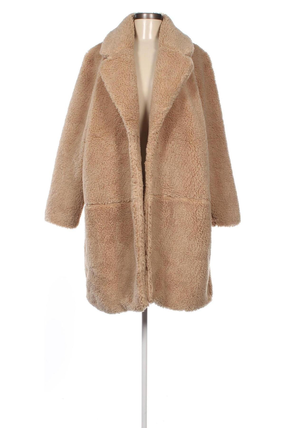 Γυναικείο παλτό H&M L.O.G.G., Μέγεθος M, Χρώμα  Μπέζ, Τιμή 23,17 €