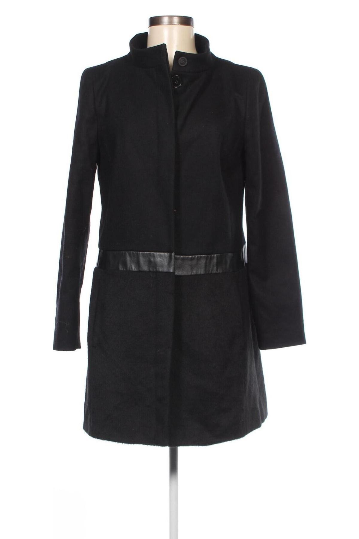 Γυναικείο παλτό Hallhuber, Μέγεθος M, Χρώμα Μαύρο, Τιμή 27,65 €