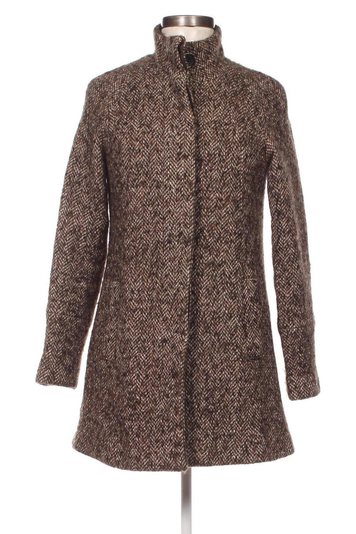 Γυναικείο παλτό La Redoute, Μέγεθος XS, Χρώμα Καφέ, Τιμή 15,44 €