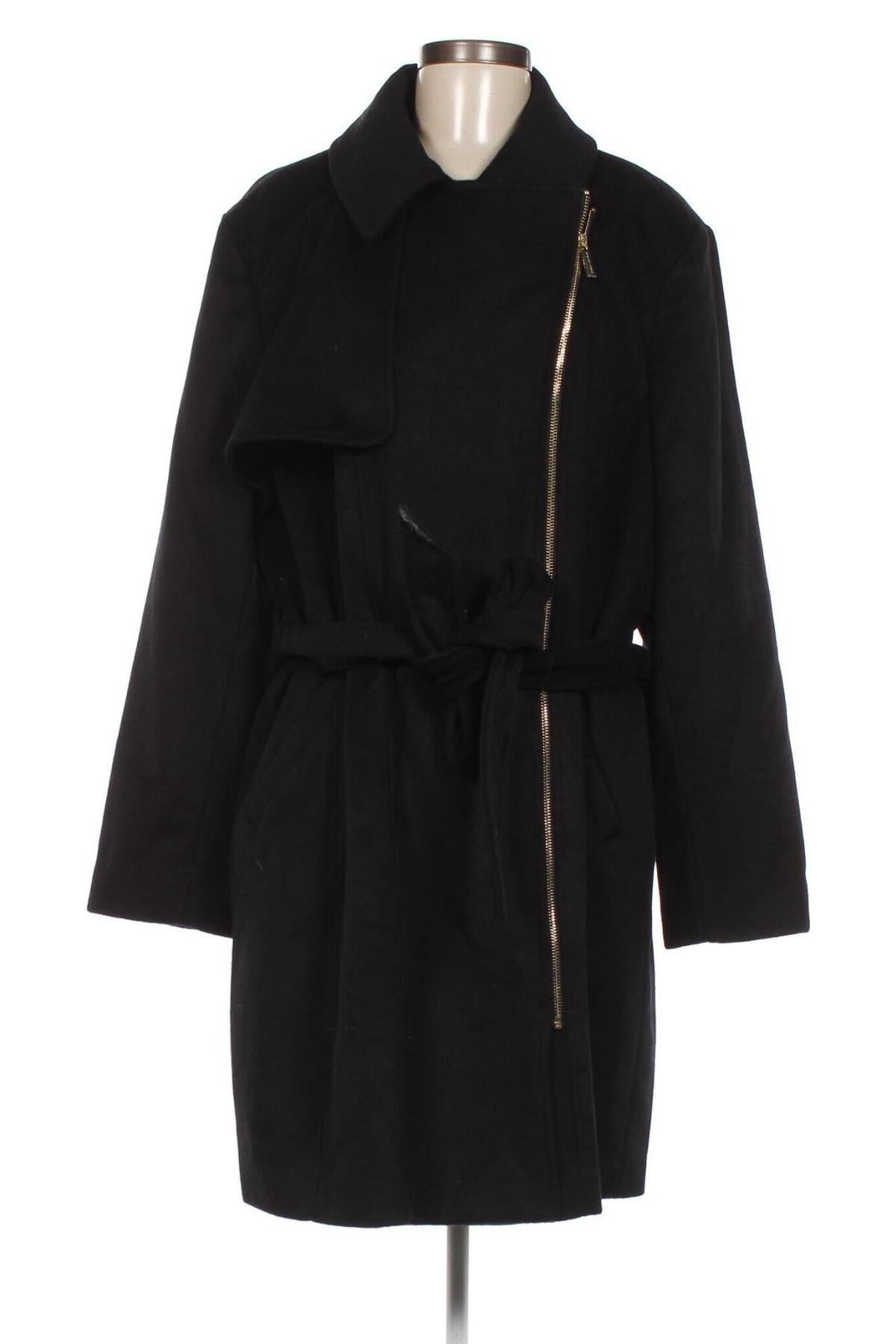 Γυναικείο παλτό MICHAEL Michael Kors, Μέγεθος XXL, Χρώμα Μαύρο, Τιμή 105,77 €