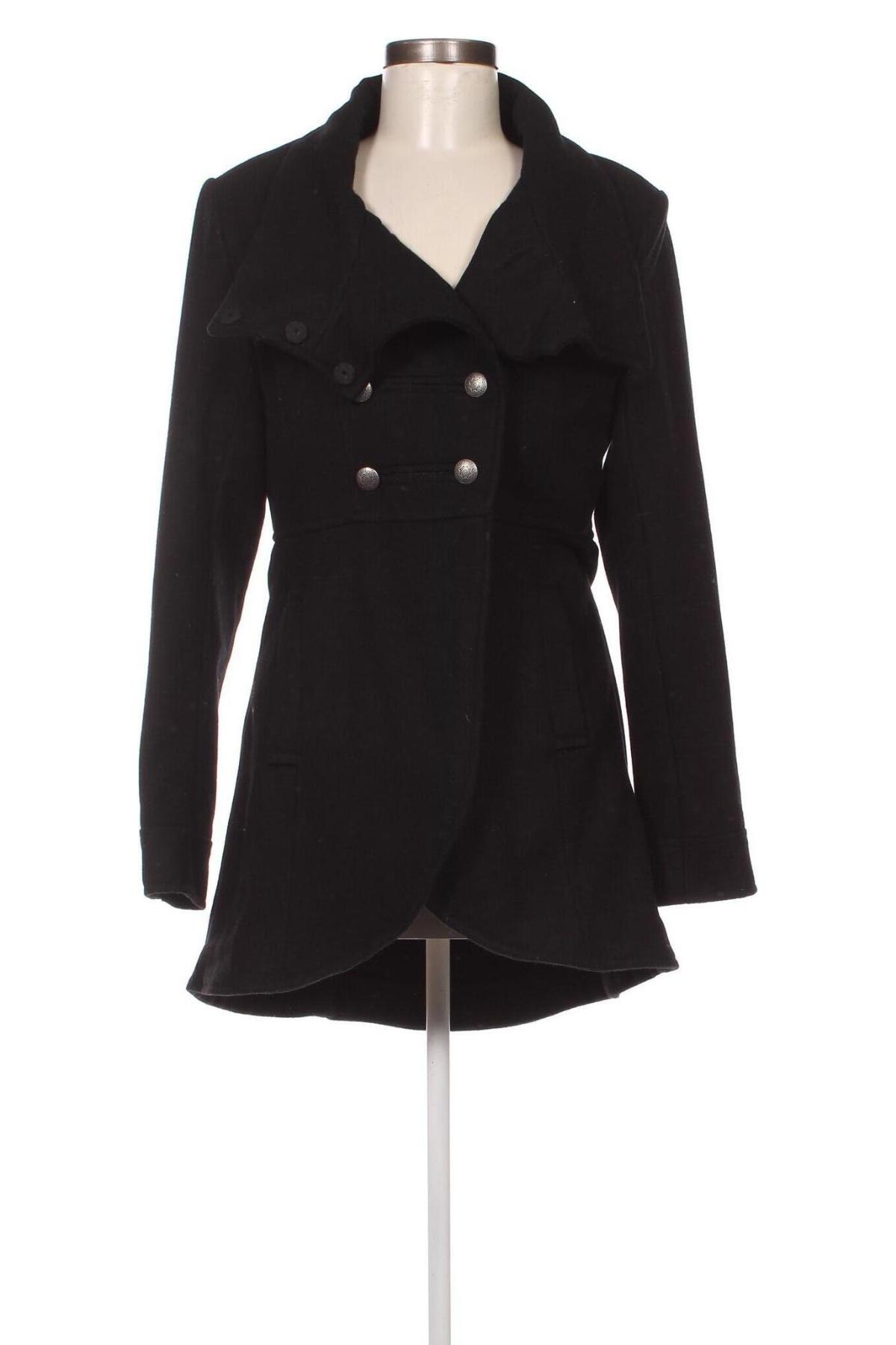 Γυναικείο παλτό Minimum, Μέγεθος S, Χρώμα Μαύρο, Τιμή 48,70 €