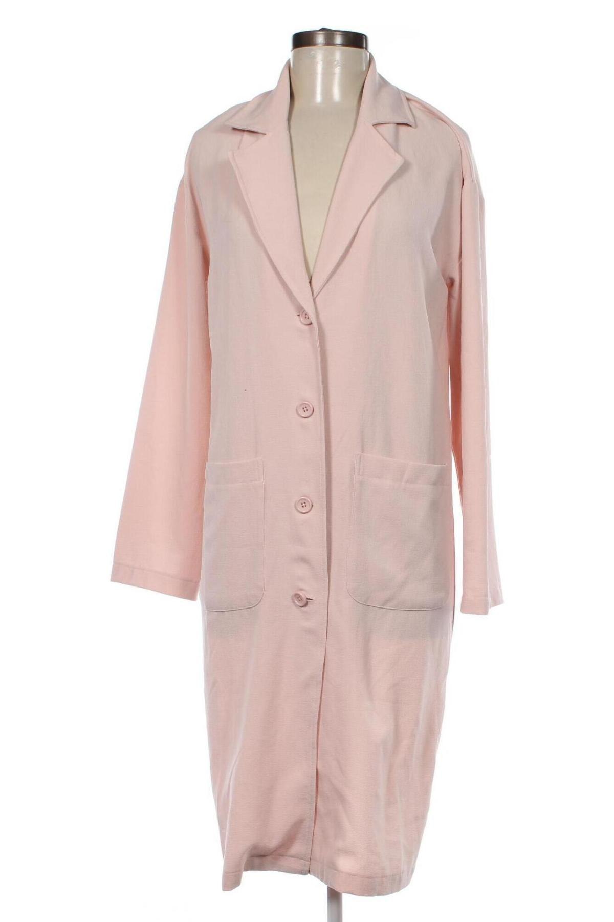 Dámský kabát  Nkd, Velikost XS, Barva Růžová, Cena  153,00 Kč