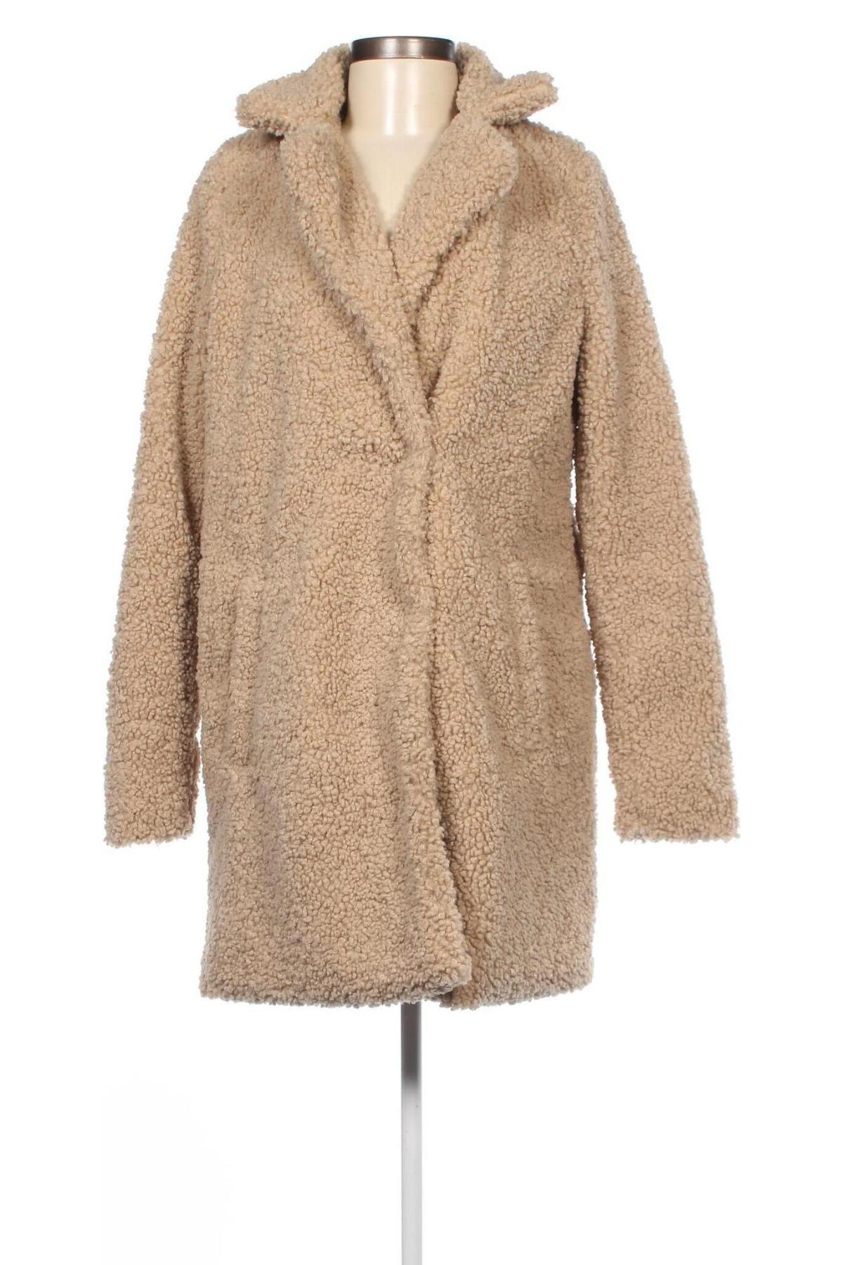 Γυναικείο παλτό Noisy May, Μέγεθος S, Χρώμα  Μπέζ, Τιμή 19,86 €