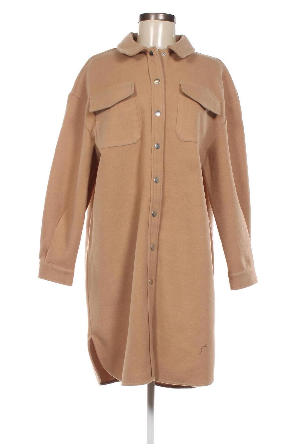 Palton de femei ONLY, Mărime XS, Culoare Bej, Preț 103,13 Lei