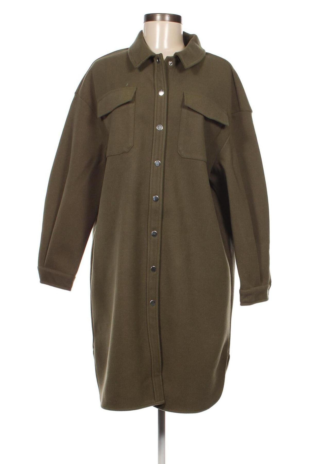 Γυναικείο παλτό ONLY, Μέγεθος S, Χρώμα Πράσινο, Τιμή 21,06 €