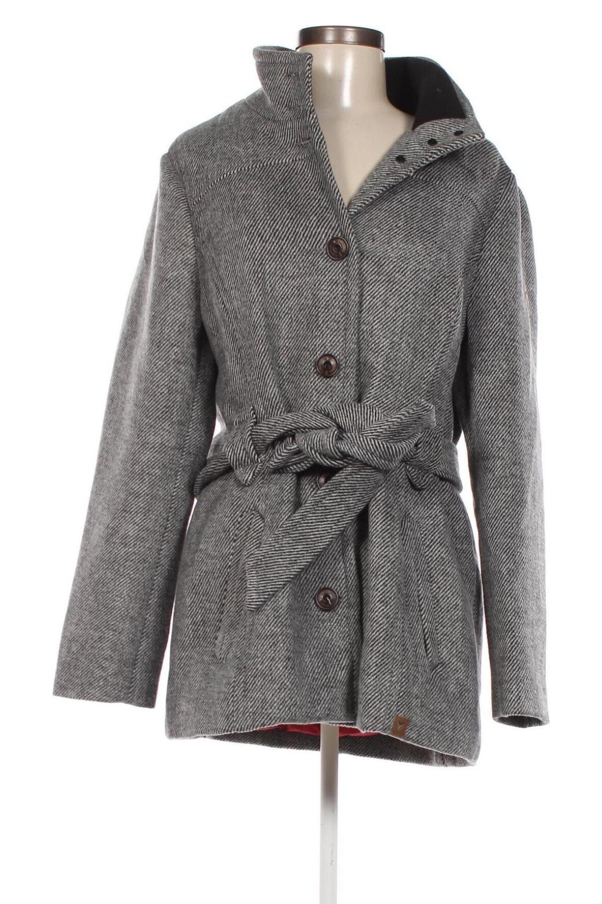 Γυναικείο παλτό S'questo, Μέγεθος M, Χρώμα Γκρί, Τιμή 29,79 €