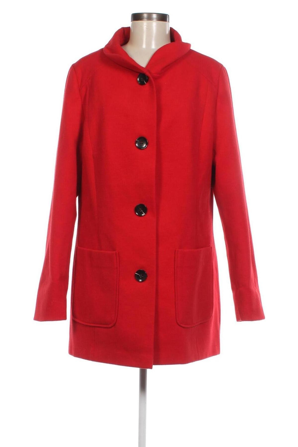 Γυναικείο παλτό Sure, Μέγεθος L, Χρώμα Κόκκινο, Τιμή 19,86 €