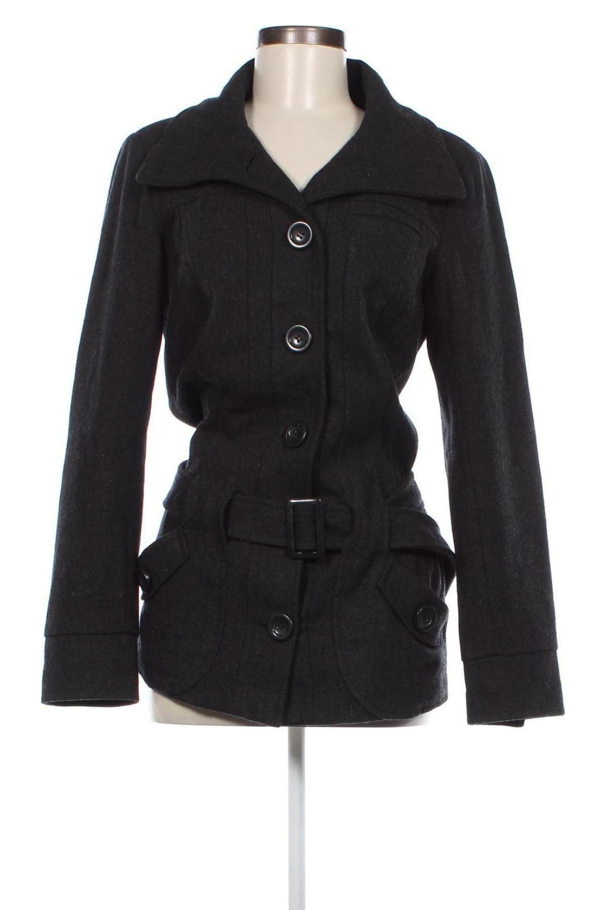 Γυναικείο παλτό Vero Moda, Μέγεθος M, Χρώμα Γκρί, Τιμή 9,65 €