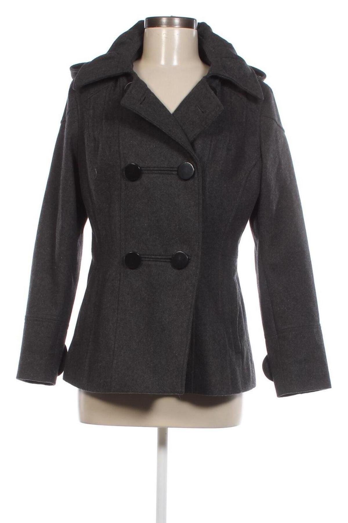 Дамско палто Yessica, Размер M, Цвят Сив, Цена 51,36 лв.