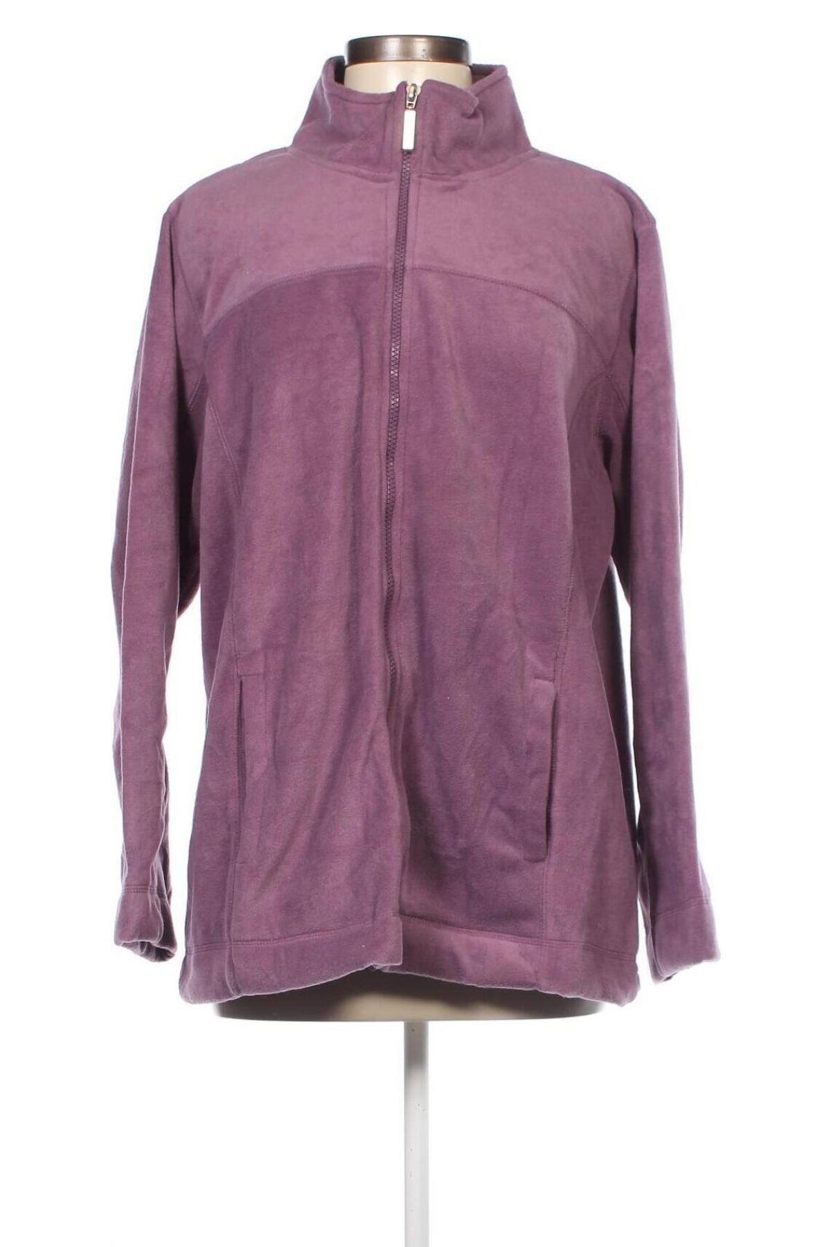 Damen Fleece Oberteil  Active, Größe XL, Farbe Aschrosa, Preis 8,41 €