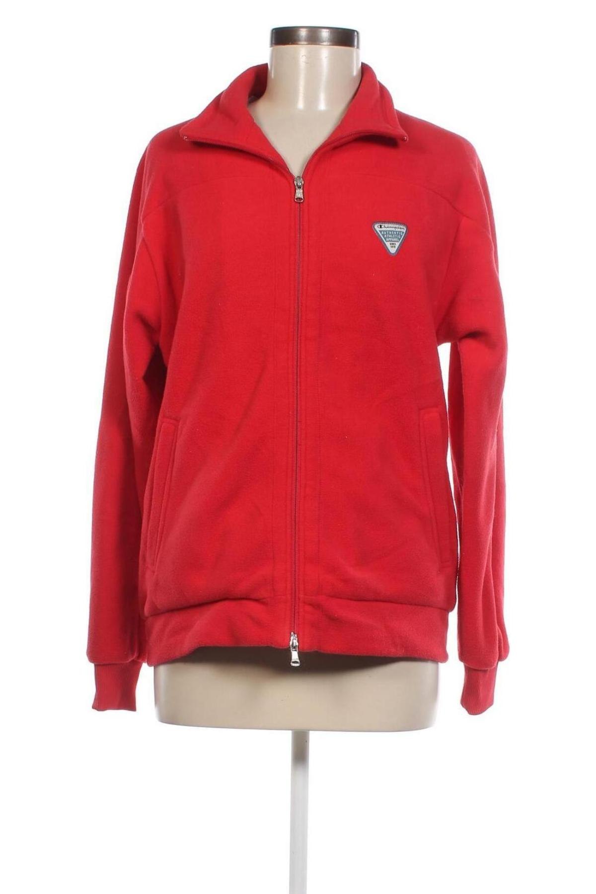 Γυναικείο μπουφάν fleece Champion, Μέγεθος S, Χρώμα Κόκκινο, Τιμή 9,41 €