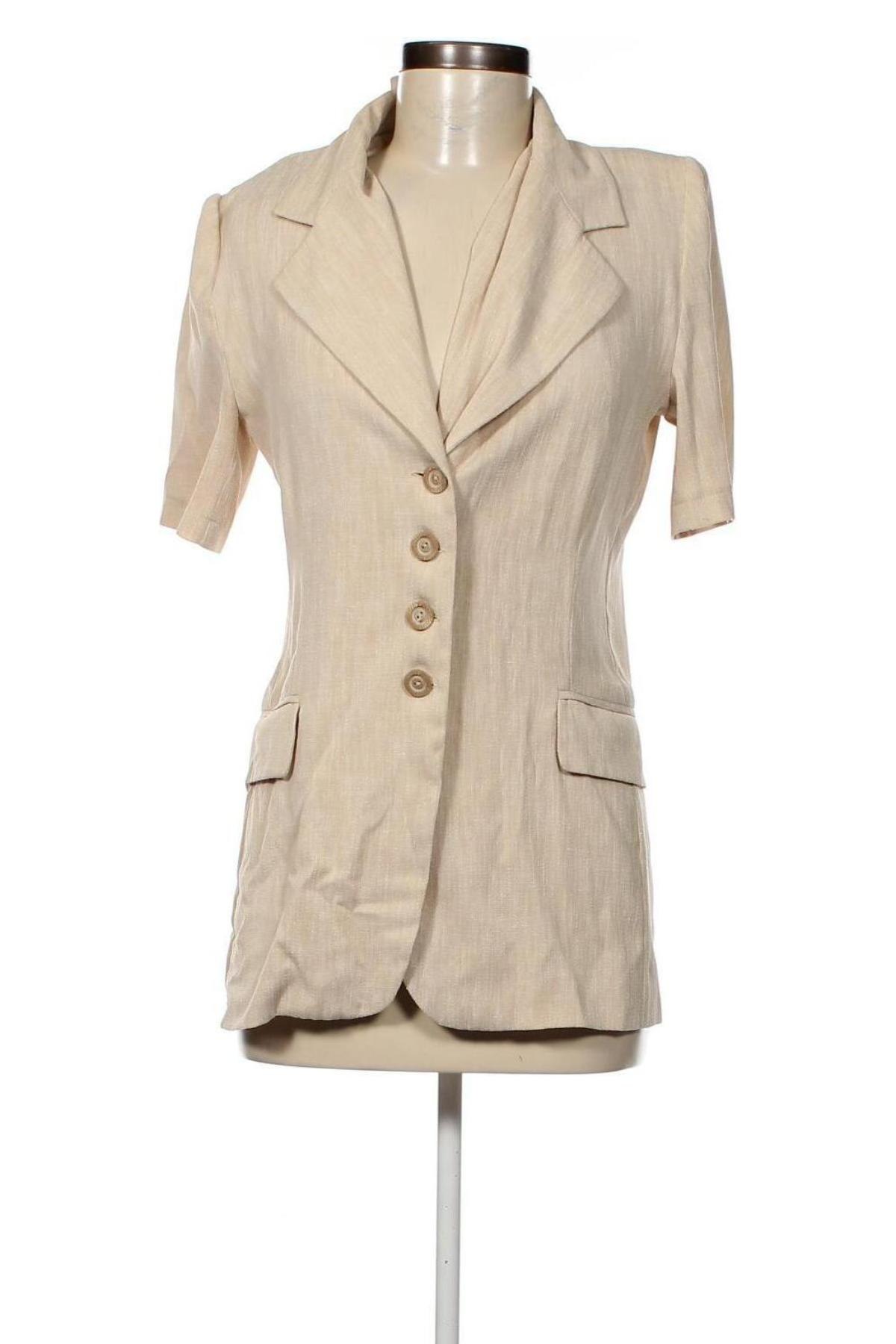 Damen Blazer, Größe L, Farbe Beige, Preis 7,88 €