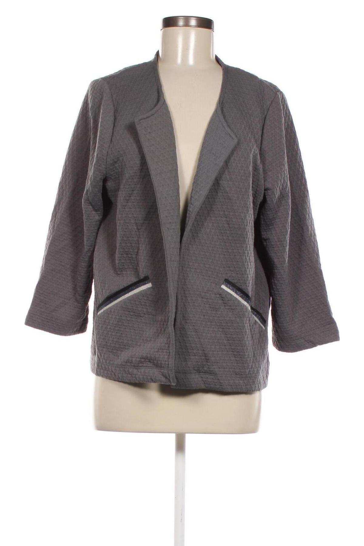 Damen Blazer Gina Benotti, Größe L, Farbe Grau, Preis 2,14 €