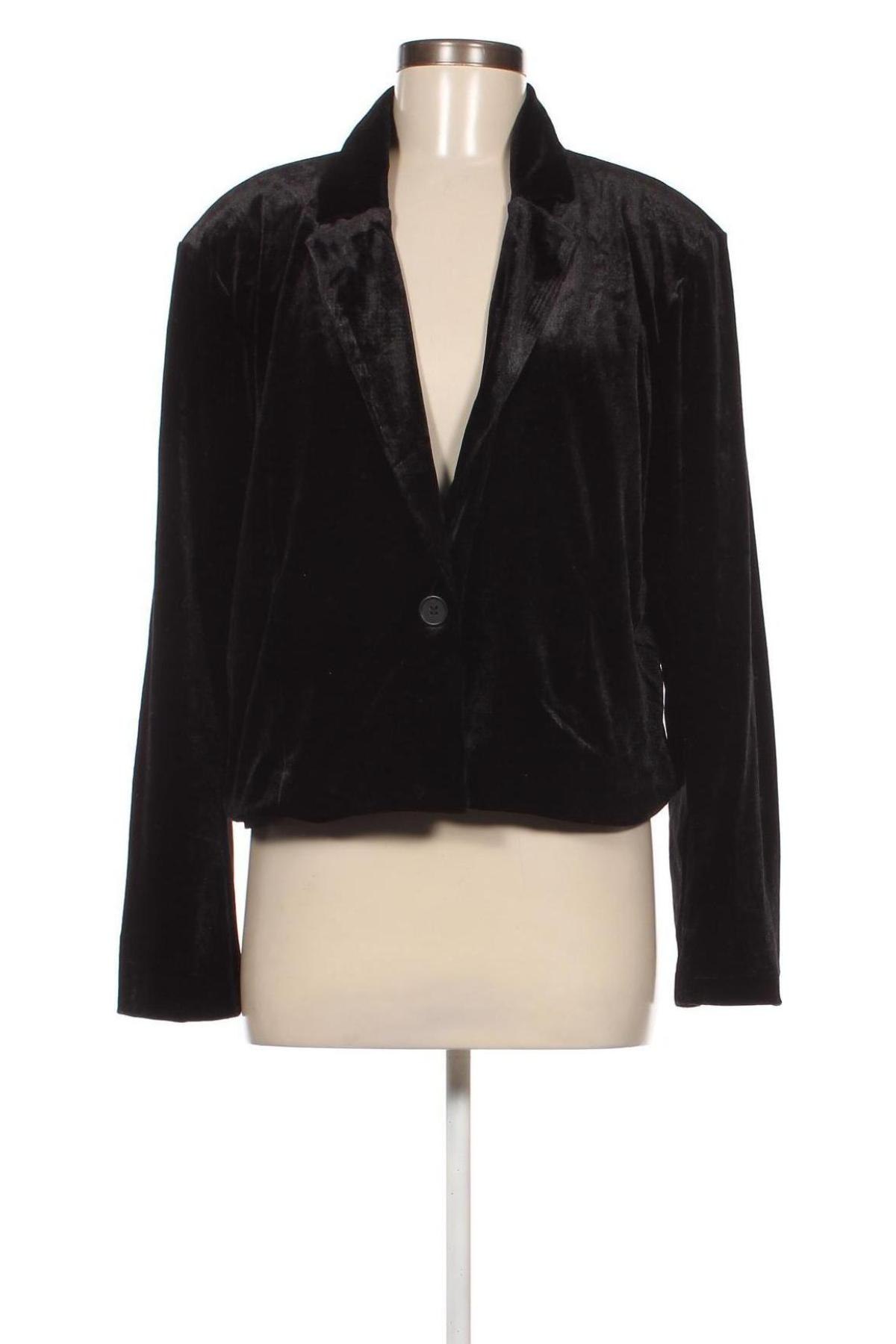 Γυναικείο σακάκι H&M Divided, Μέγεθος L, Χρώμα Μαύρο, Τιμή 10,34 €