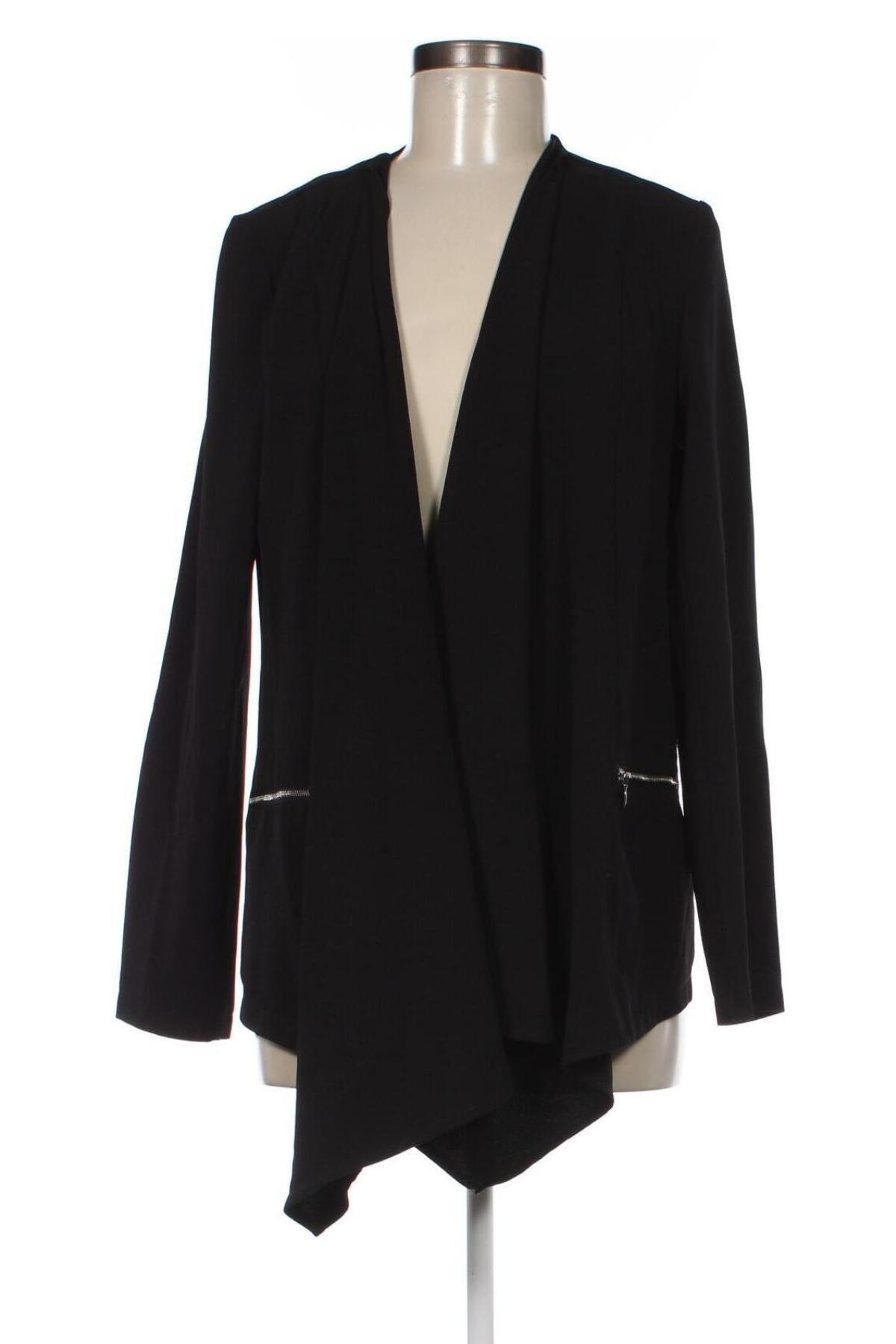 Γυναικείο σακάκι Janina, Μέγεθος M, Χρώμα Μαύρο, Τιμή 6,53 €