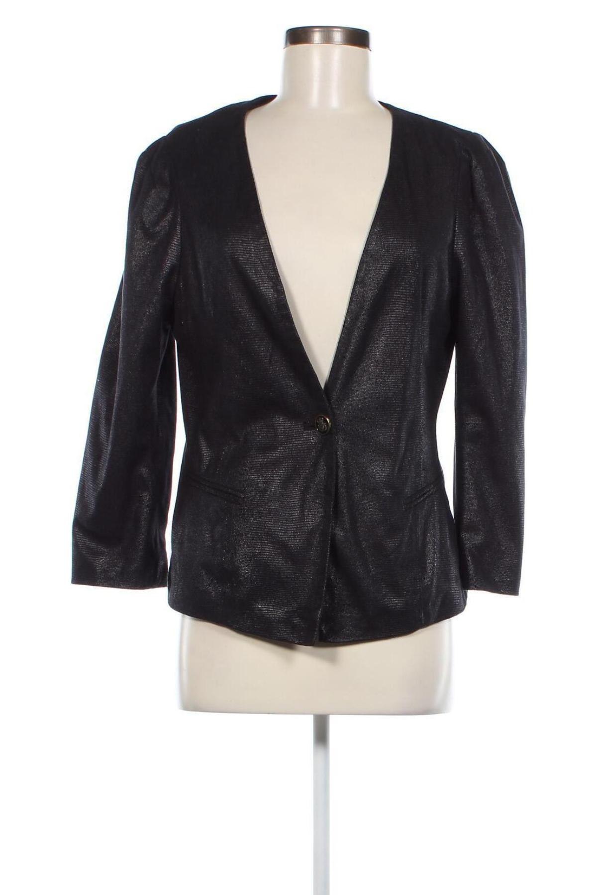 Γυναικείο σακάκι Silvian Heach, Μέγεθος M, Χρώμα Μαύρο, Τιμή 7,01 €