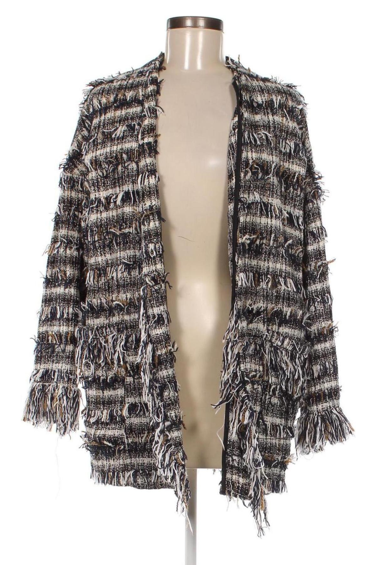 Дамско сако Zara, Размер XS, Цвят Многоцветен, Цена 37,48 лв.