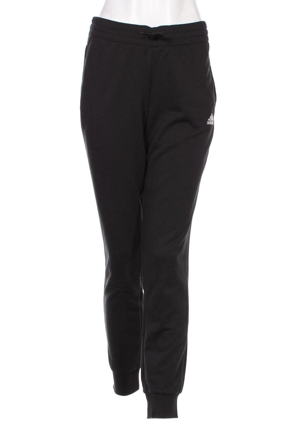 Γυναικείο αθλητικό παντελόνι Adidas, Μέγεθος M, Χρώμα Μαύρο, Τιμή 39,96 €