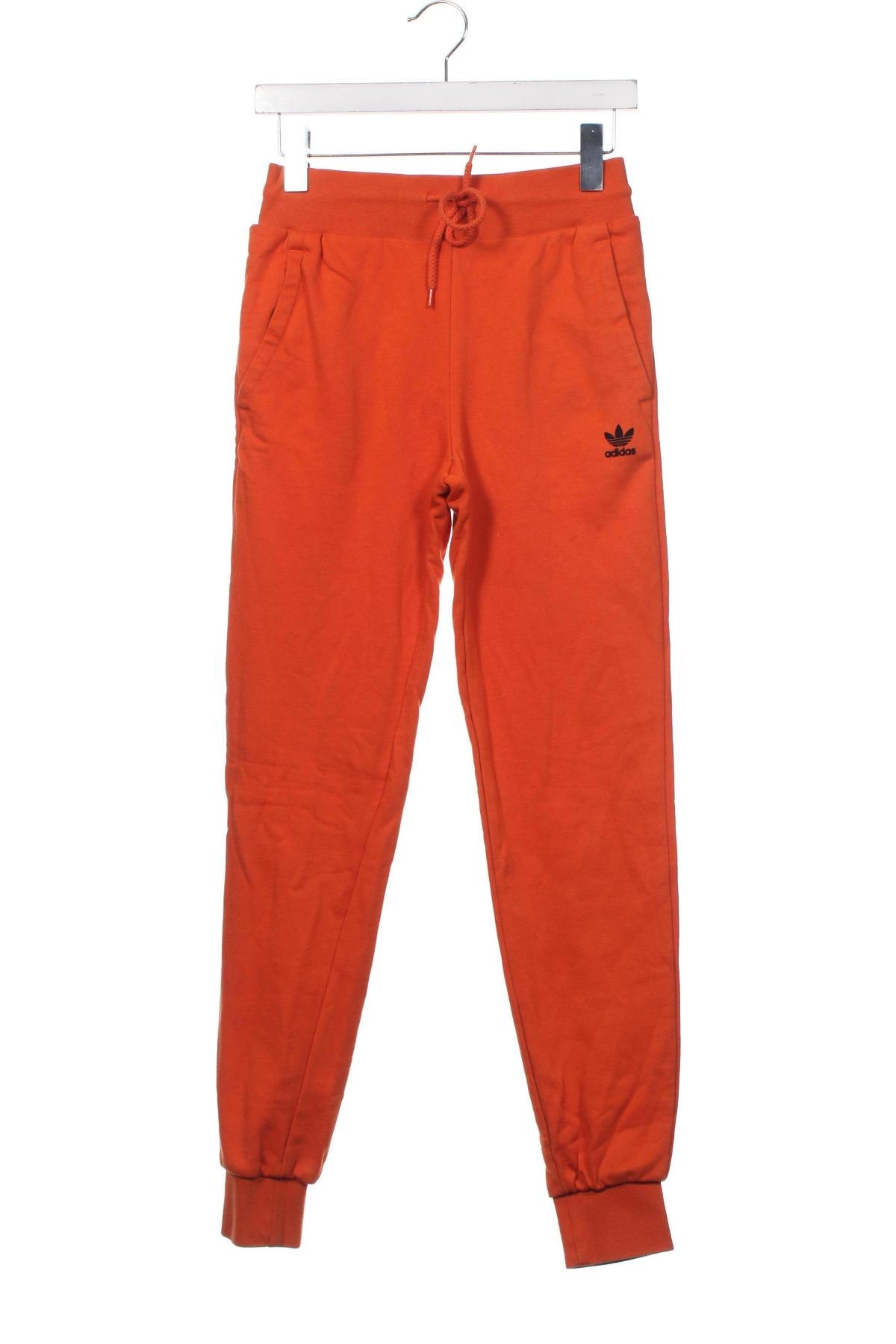 Дамско спортно долнище Adidas Originals, Размер XS, Цвят Оранжев, Цена 73,00 лв.