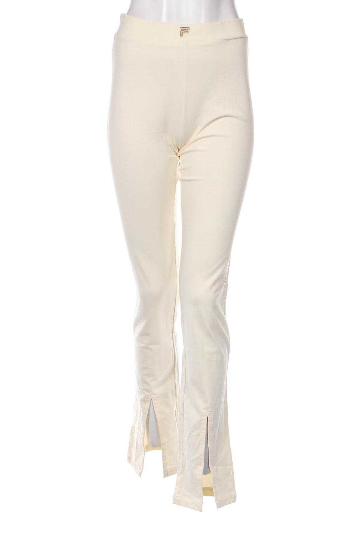 Γυναικείο αθλητικό παντελόνι FILA, Μέγεθος M, Χρώμα Εκρού, Τιμή 29,90 €