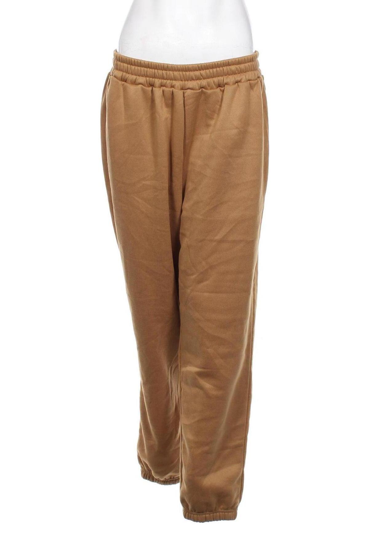 Pantaloni trening de femei SHEIN, Mărime XL, Culoare Bej, Preț 95,39 Lei