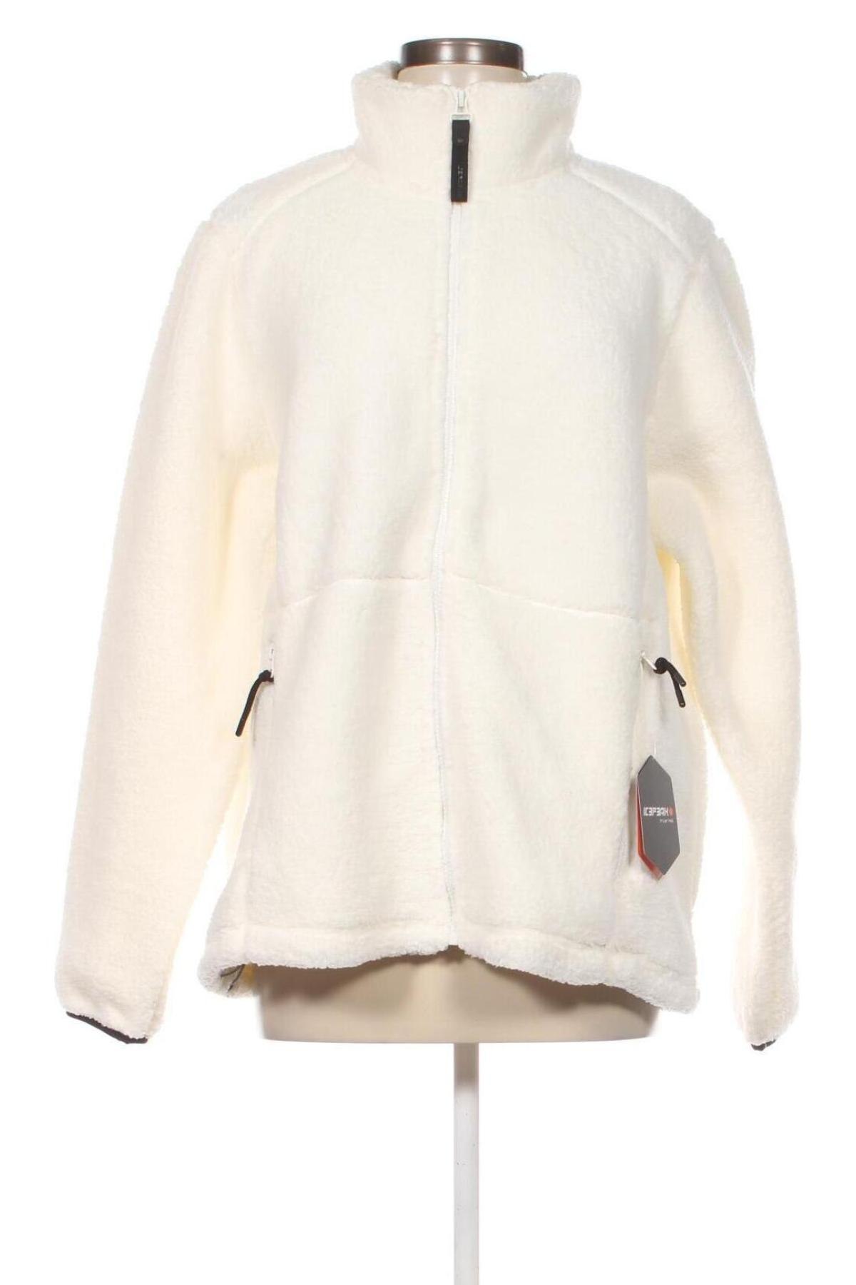 Γυναικείο μπουφάν αθλητικό Icepeak, Μέγεθος XXL, Χρώμα Λευκό, Τιμή 34,84 €