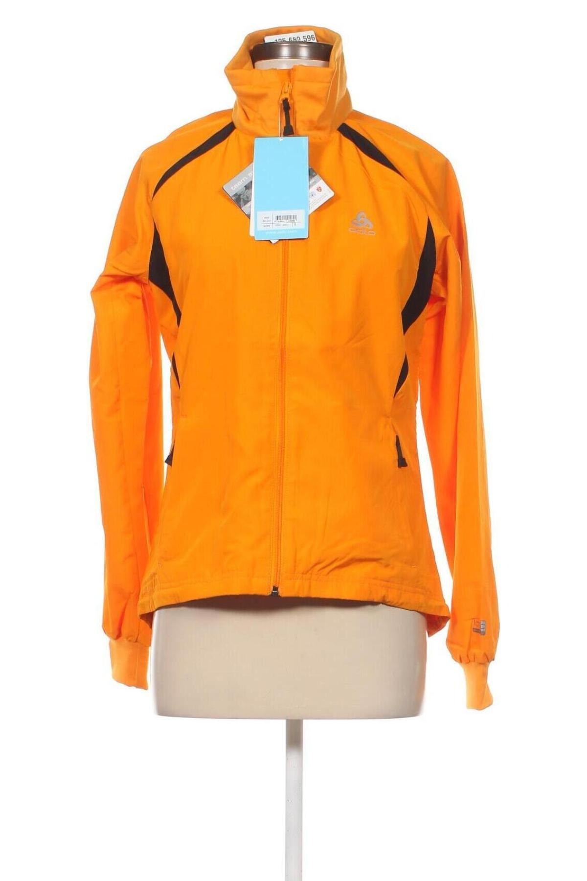 Γυναικείο μπουφάν αθλητικό Odlo, Μέγεθος S, Χρώμα Κίτρινο, Τιμή 24,39 €