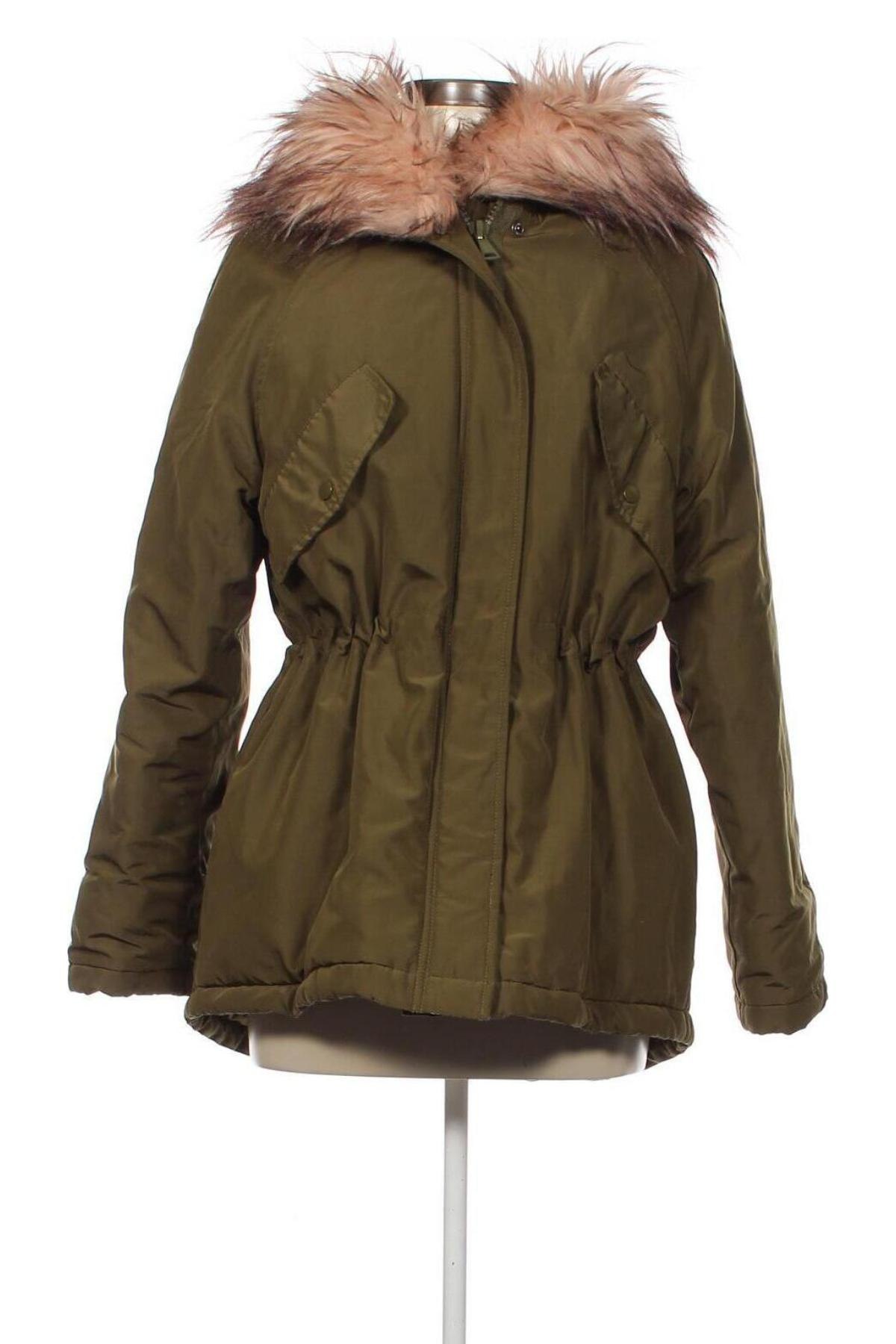 Γυναικείο μπουφάν H&M, Μέγεθος XS, Χρώμα Πράσινο, Τιμή 7,53 €