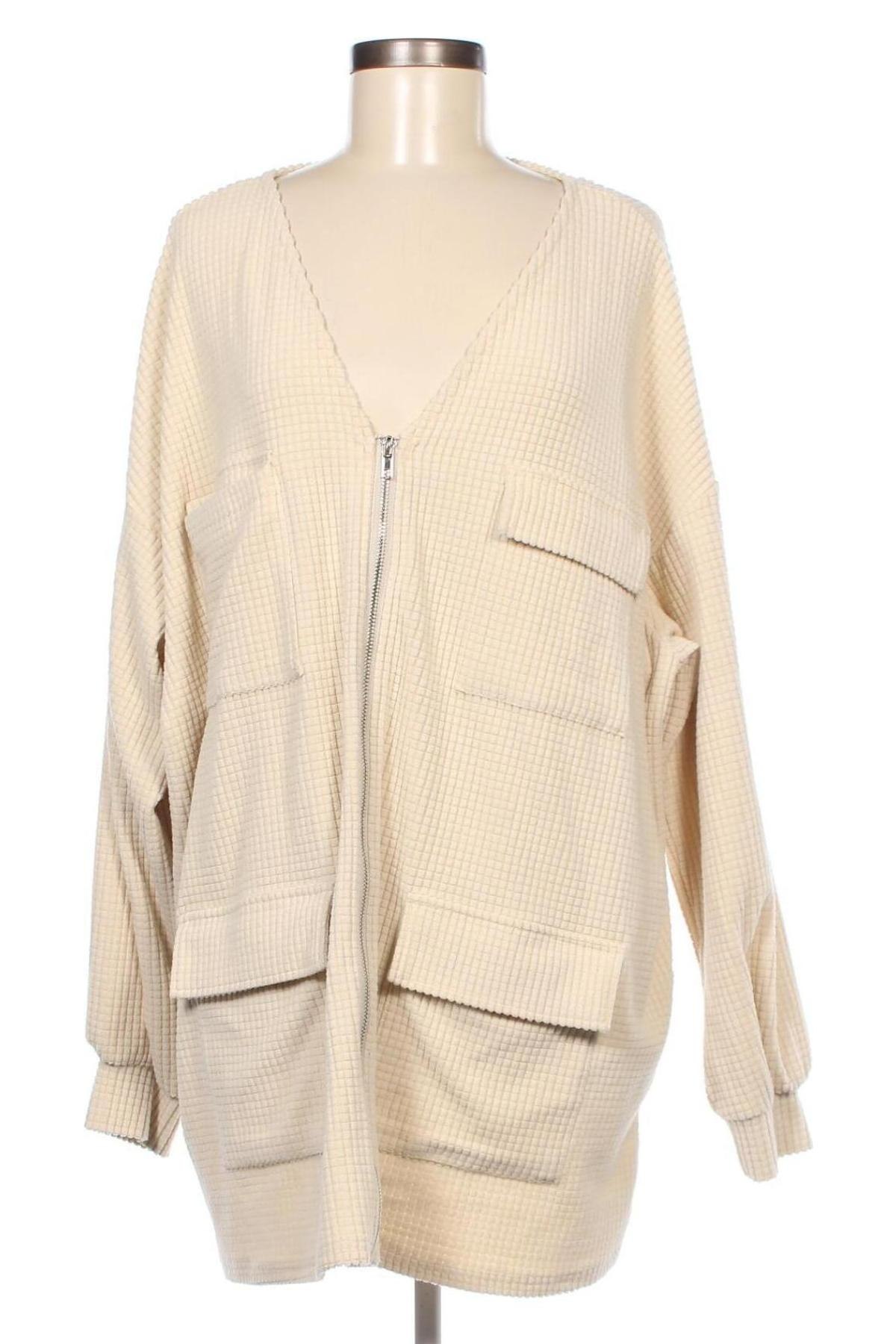 Γυναικείο μπουφάν SHEIN, Μέγεθος XL, Χρώμα  Μπέζ, Τιμή 5,94 €