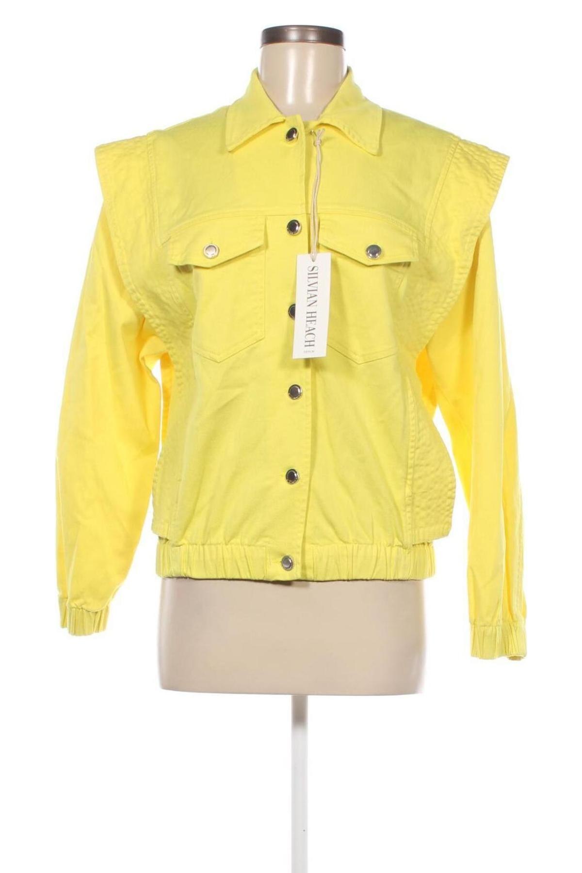 Damenjacke Silvian Heach, Größe M, Farbe Gelb, Preis € 26,44