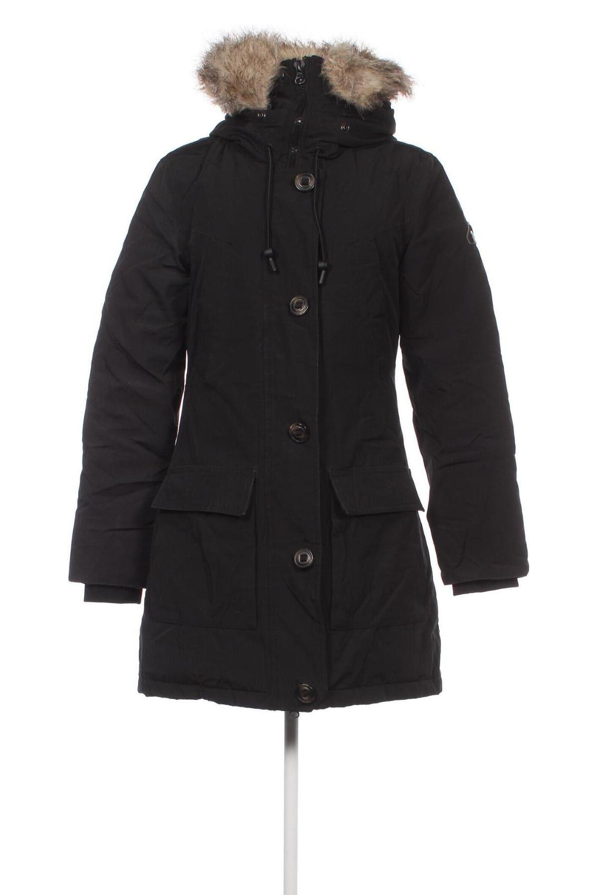 Γυναικείο μπουφάν Superdry, Μέγεθος M, Χρώμα Μαύρο, Τιμή 12,43 €