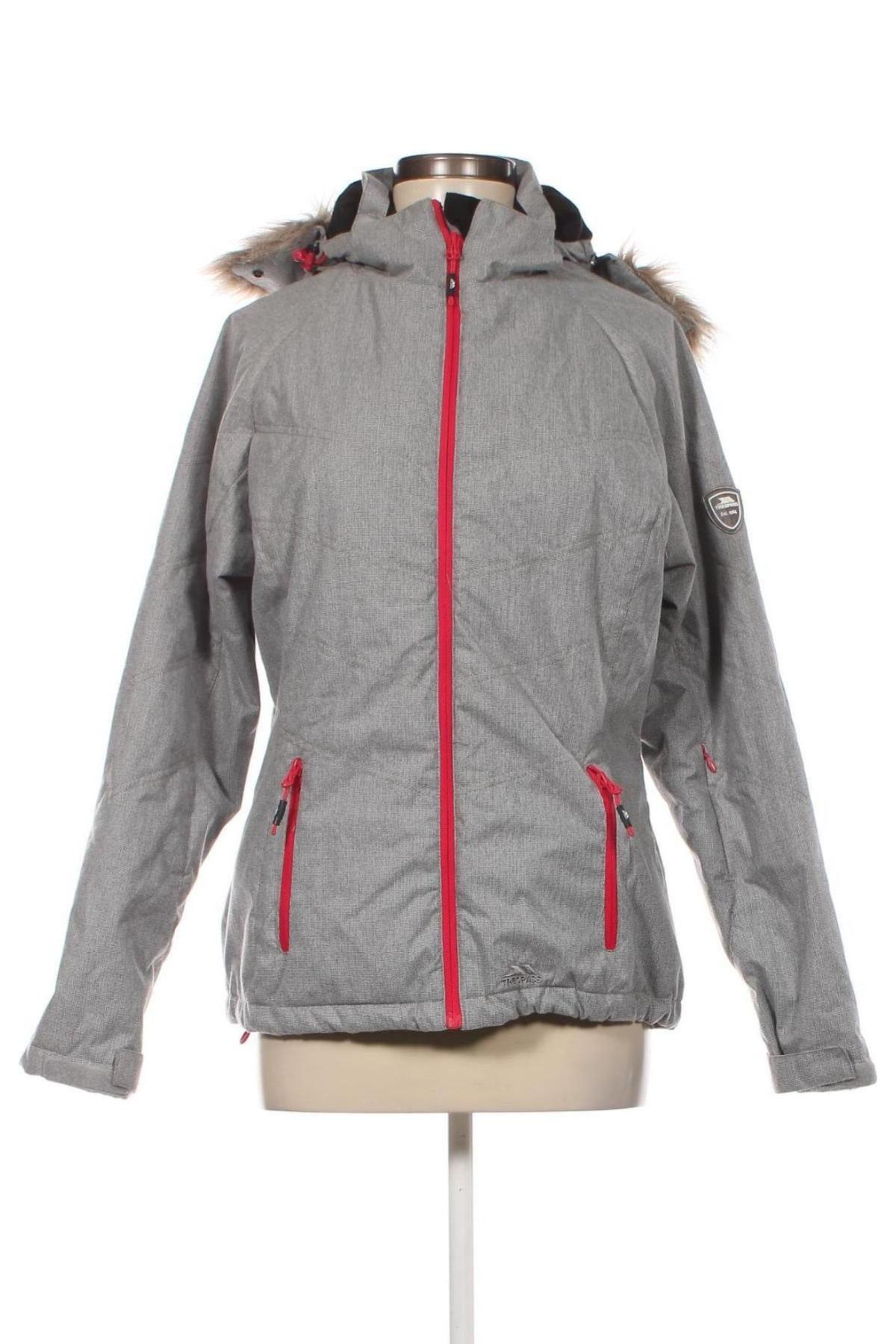 Damenjacke für Wintersports Trespass, Größe M, Farbe Grau, Preis € 112,89