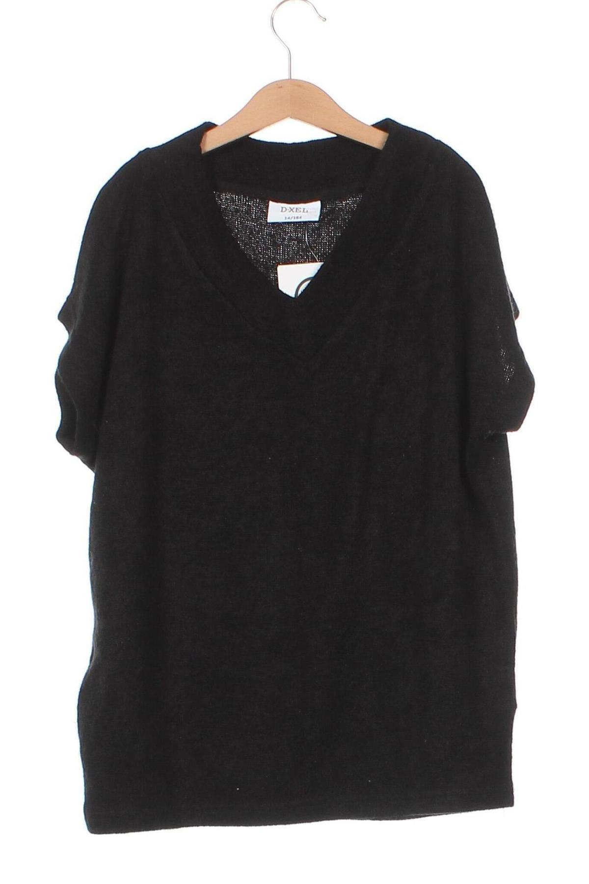 Παιδική μπλούζα D-Xel, Μέγεθος 13-14y/ 164-168 εκ., Χρώμα Μαύρο, Τιμή 7,10 €