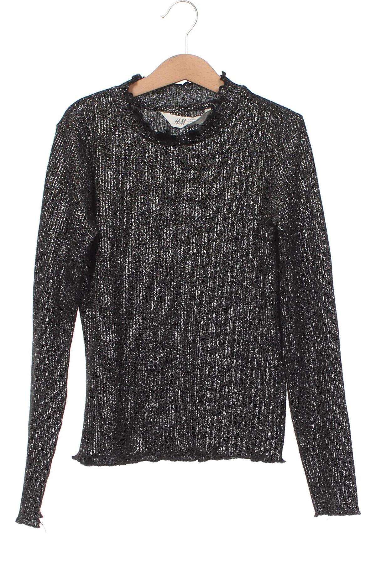Kinder Shirt H&M, Größe 10-11y/ 146-152 cm, Farbe Schwarz, Preis € 3,67