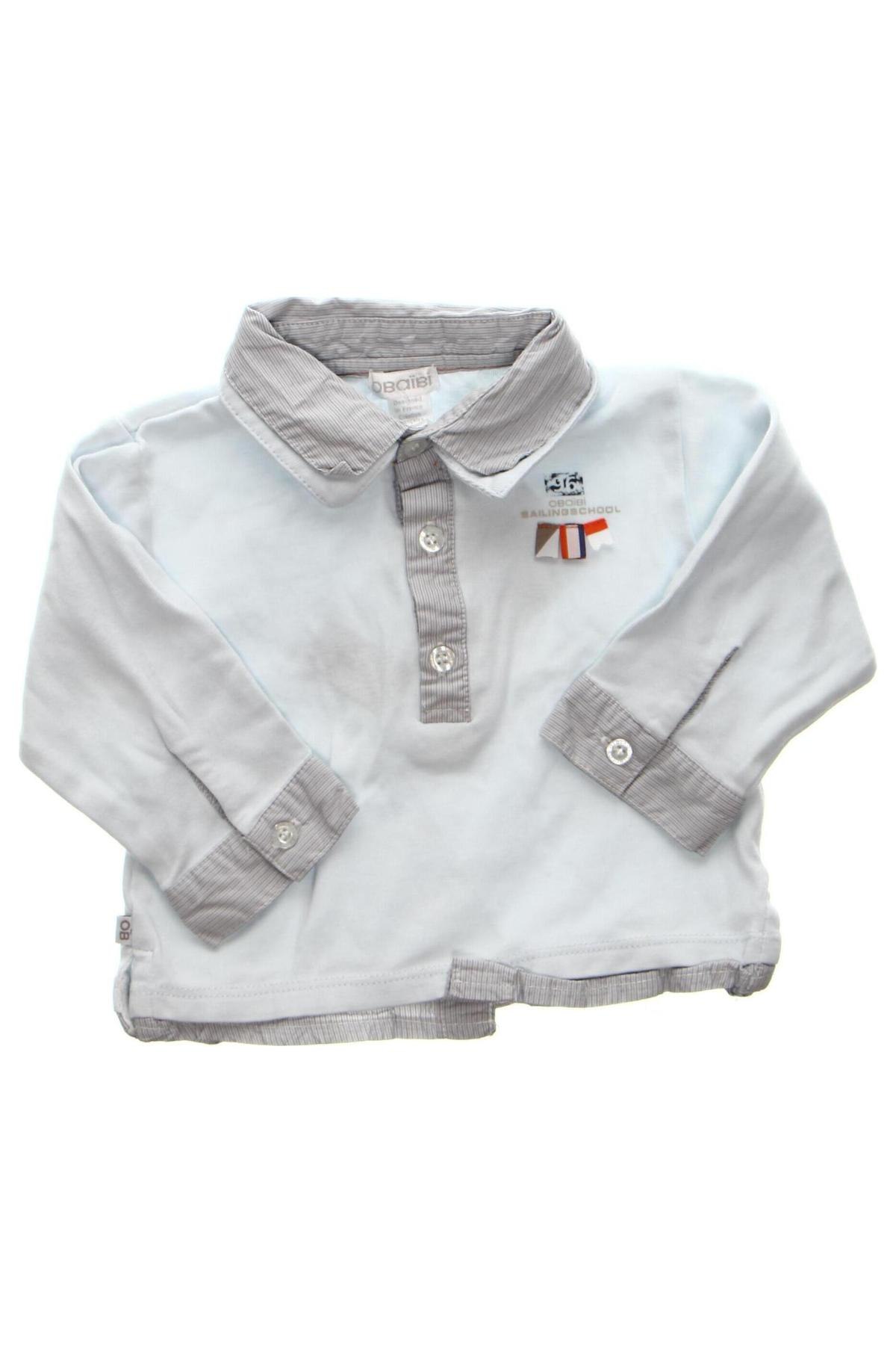 Παιδική μπλούζα Obaibi, Μέγεθος 9-12m/ 74-80 εκ., Χρώμα Μπλέ, Τιμή 5,75 €