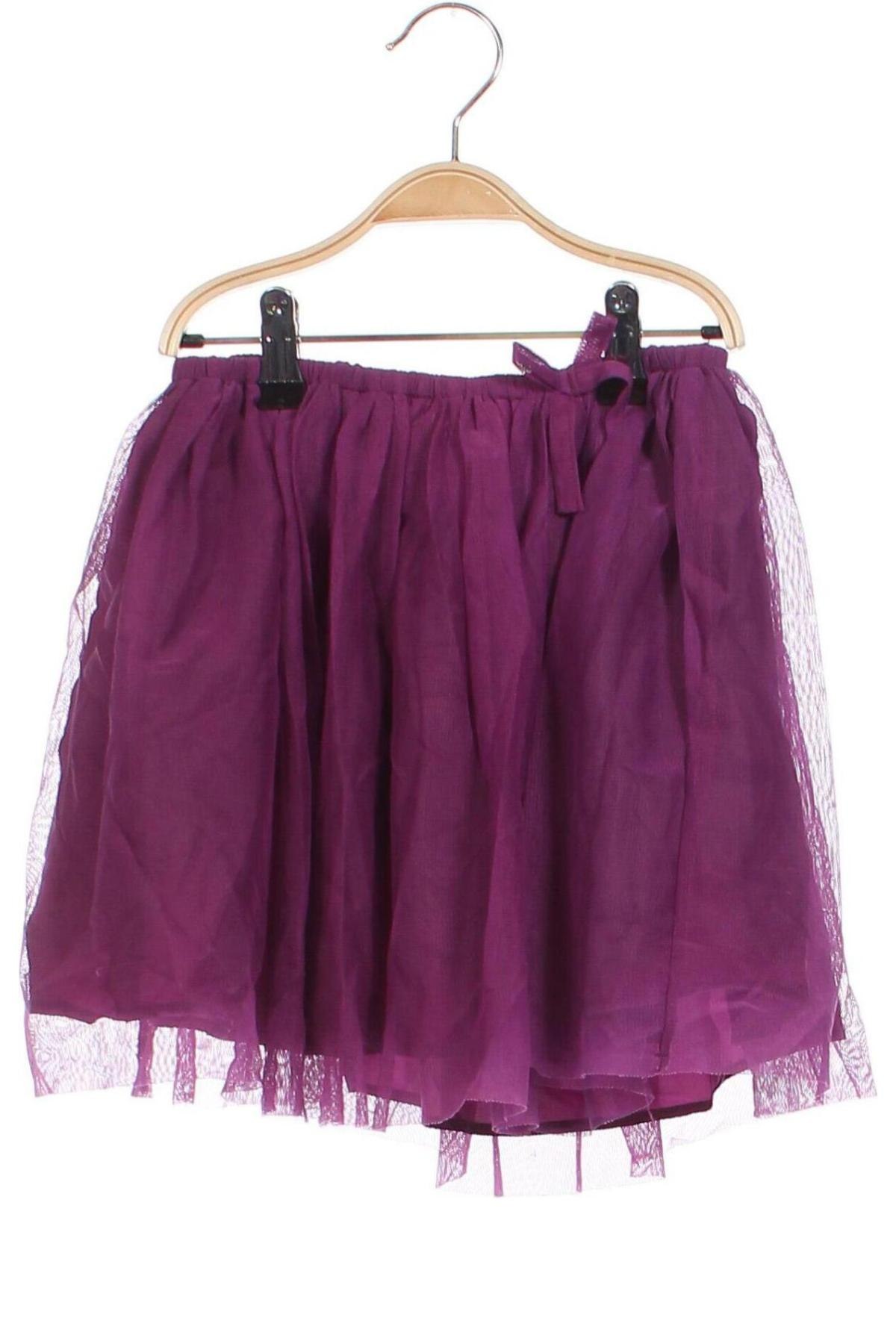 Dziecięca spódnica H&M, Rozmiar 7-8y/ 128-134 cm, Kolor Fioletowy, Cena 62,07 zł