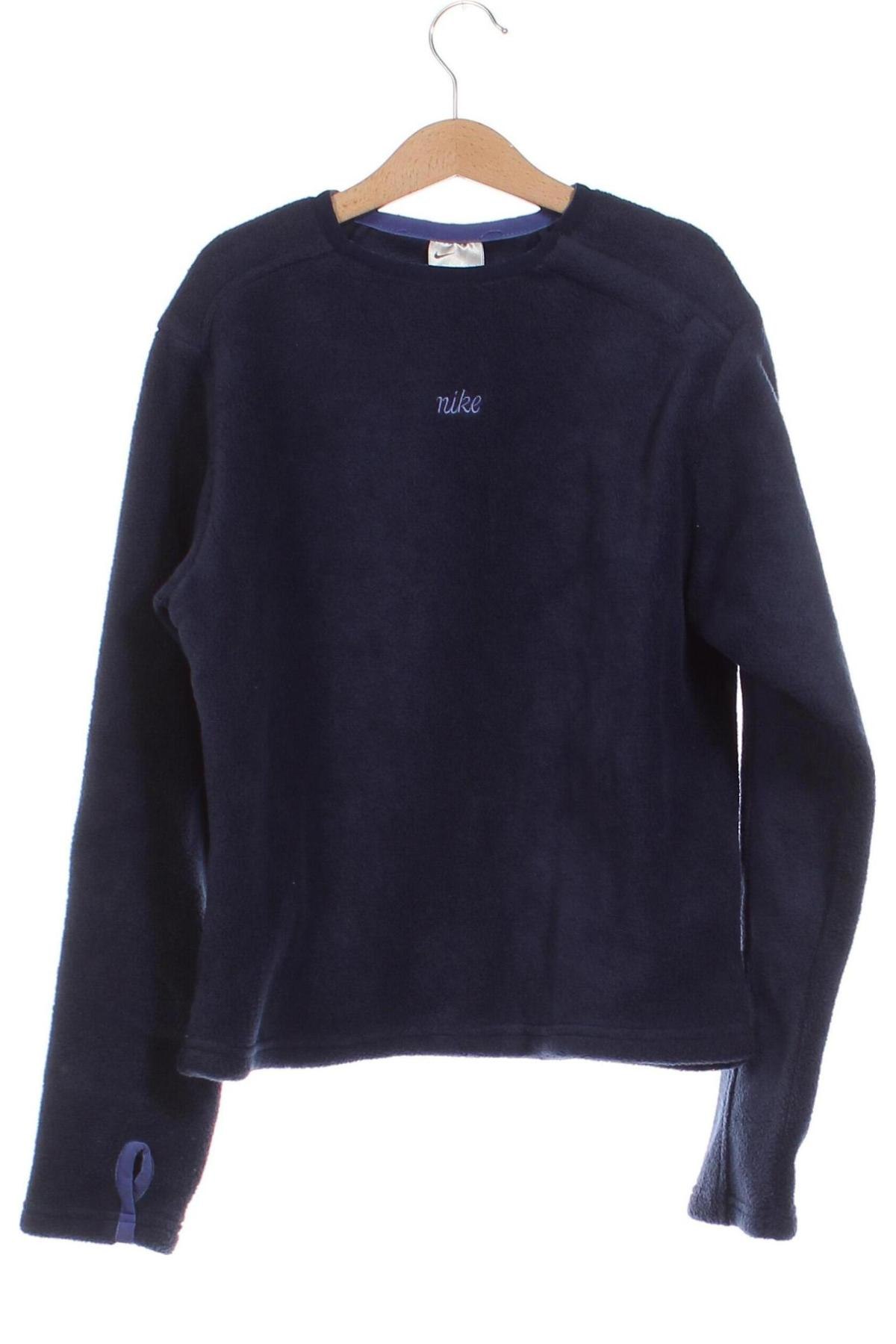 Kinder Fleece Shirt Nike, Größe 10-11y/ 146-152 cm, Farbe Blau, Preis 15,35 €