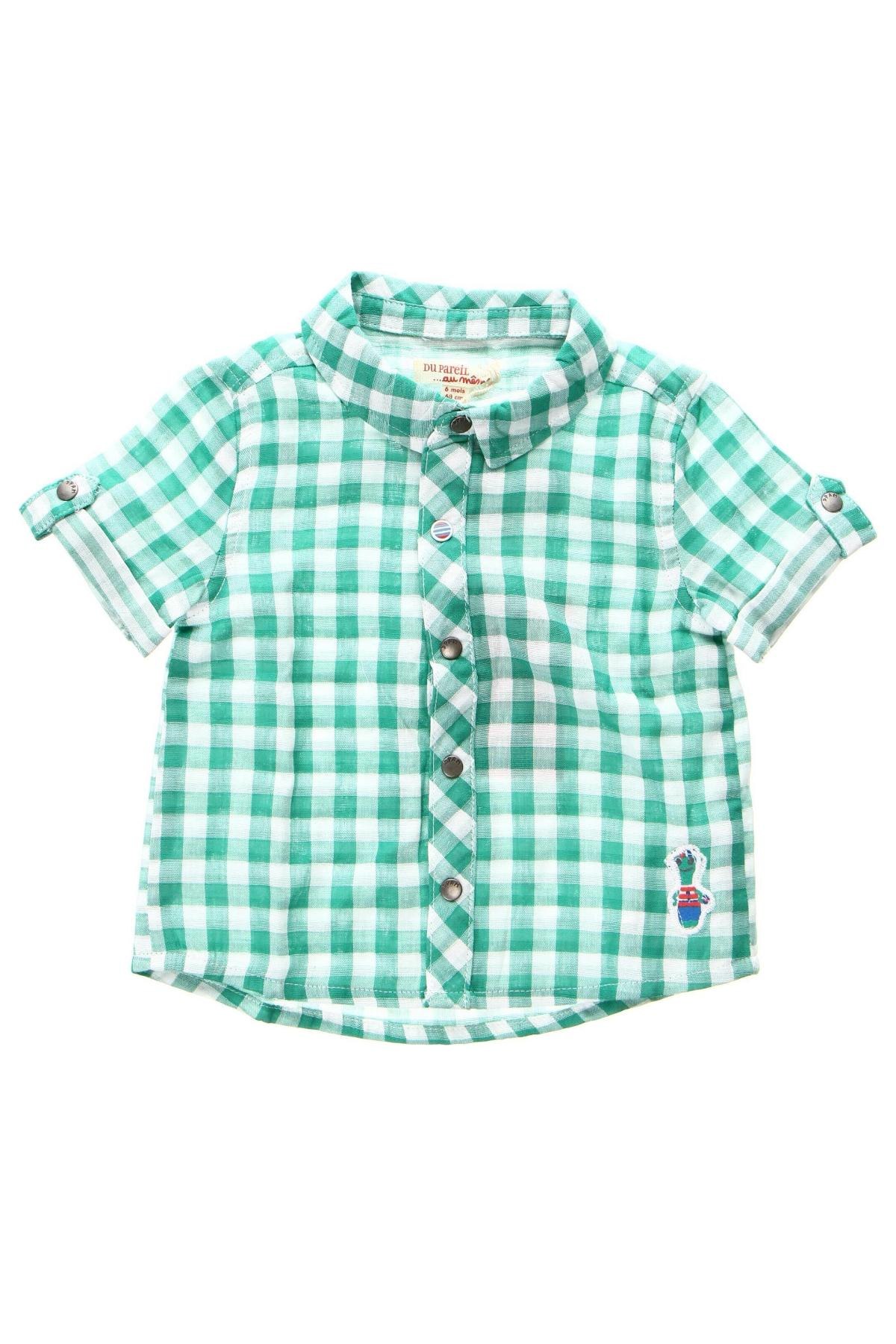 Dětská košile  Du Pareil Au Meme, Velikost 3-6m/ 62-68 cm, Barva Vícebarevné, Cena  609,00 Kč