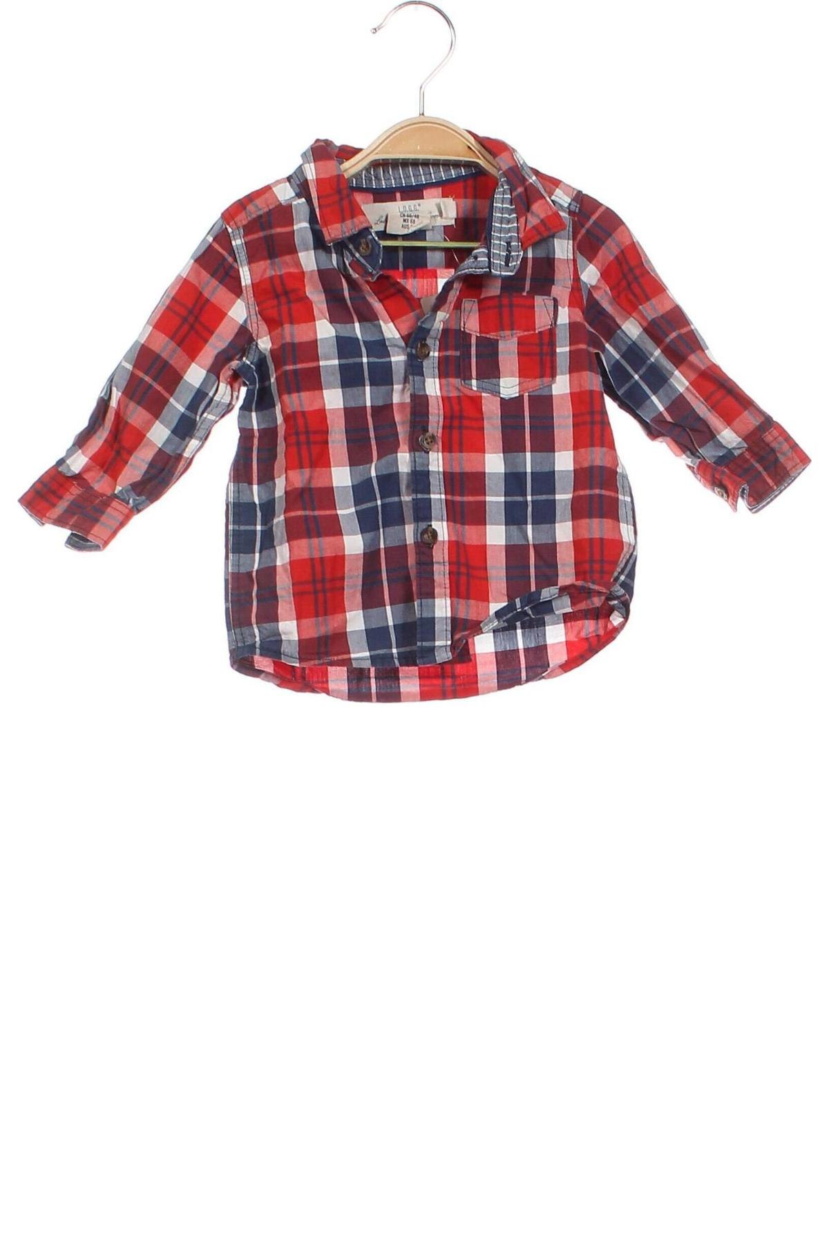 Kinderhemd H&M L.O.G.G., Größe 3-6m/ 62-68 cm, Farbe Mehrfarbig, Preis € 12,68
