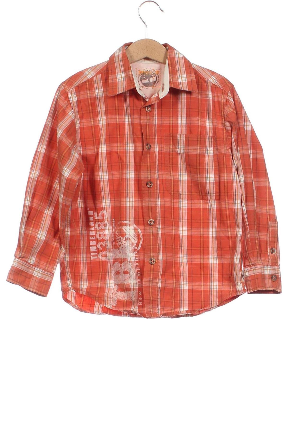 Παιδικό πουκάμισο Timberland, Μέγεθος 5-6y/ 116-122 εκ., Χρώμα Πορτοκαλί, Τιμή 10,20 €
