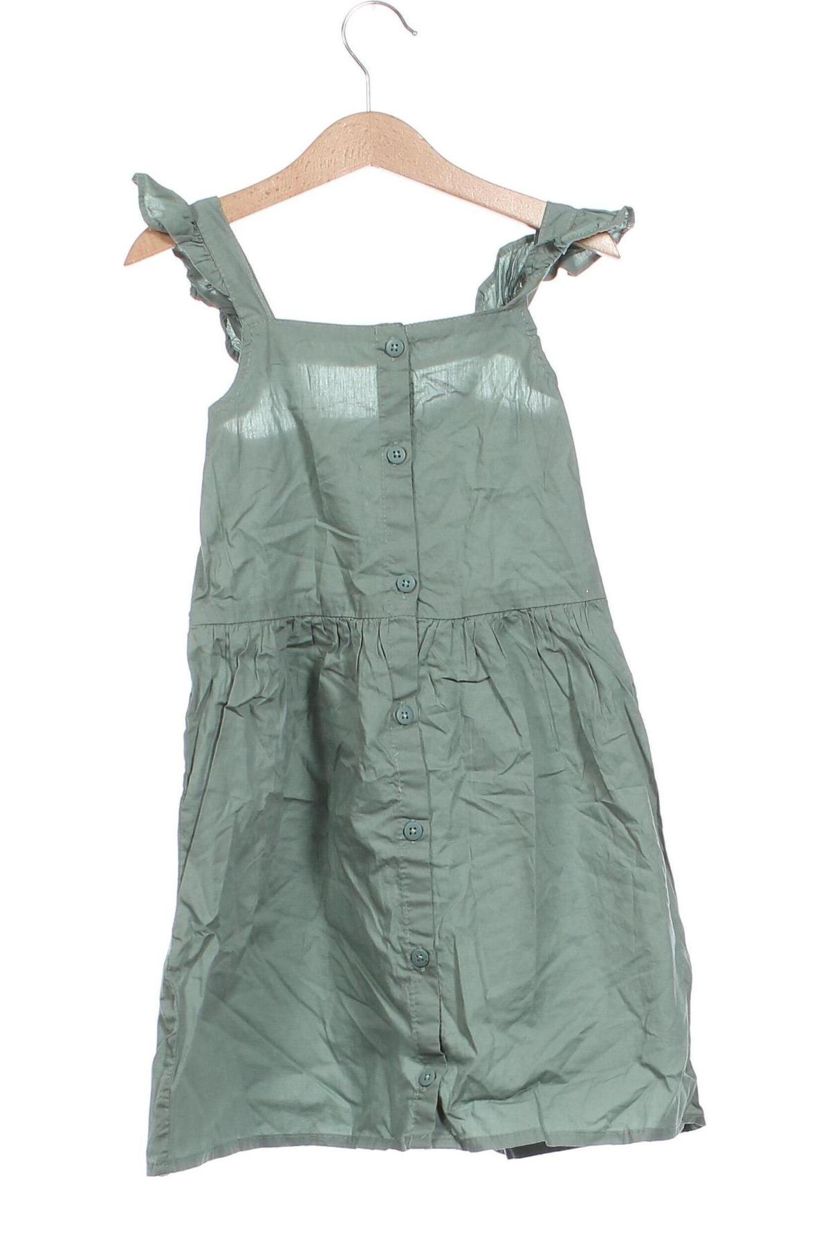 Dětské šaty , Velikost 4-5y/ 110-116 cm, Barva Zelená, Cena  312,00 Kč