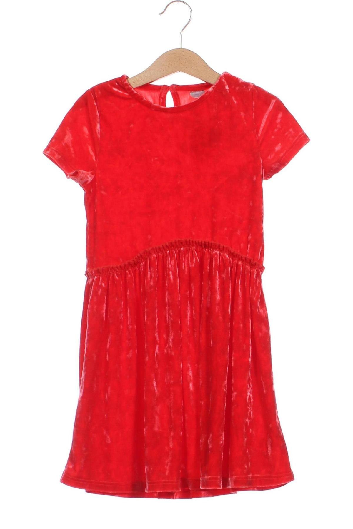 Dziecięca sukienka, Rozmiar 5-6y/ 116-122 cm, Kolor Czerwony, Cena 33,36 zł