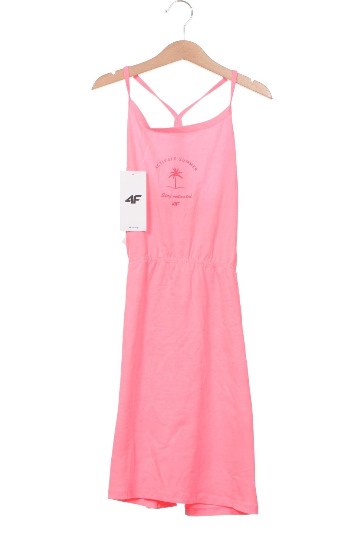 Dětské šaty  4F, Velikost 10-11y/ 146-152 cm, Barva Růžová, Cena  300,00 Kč