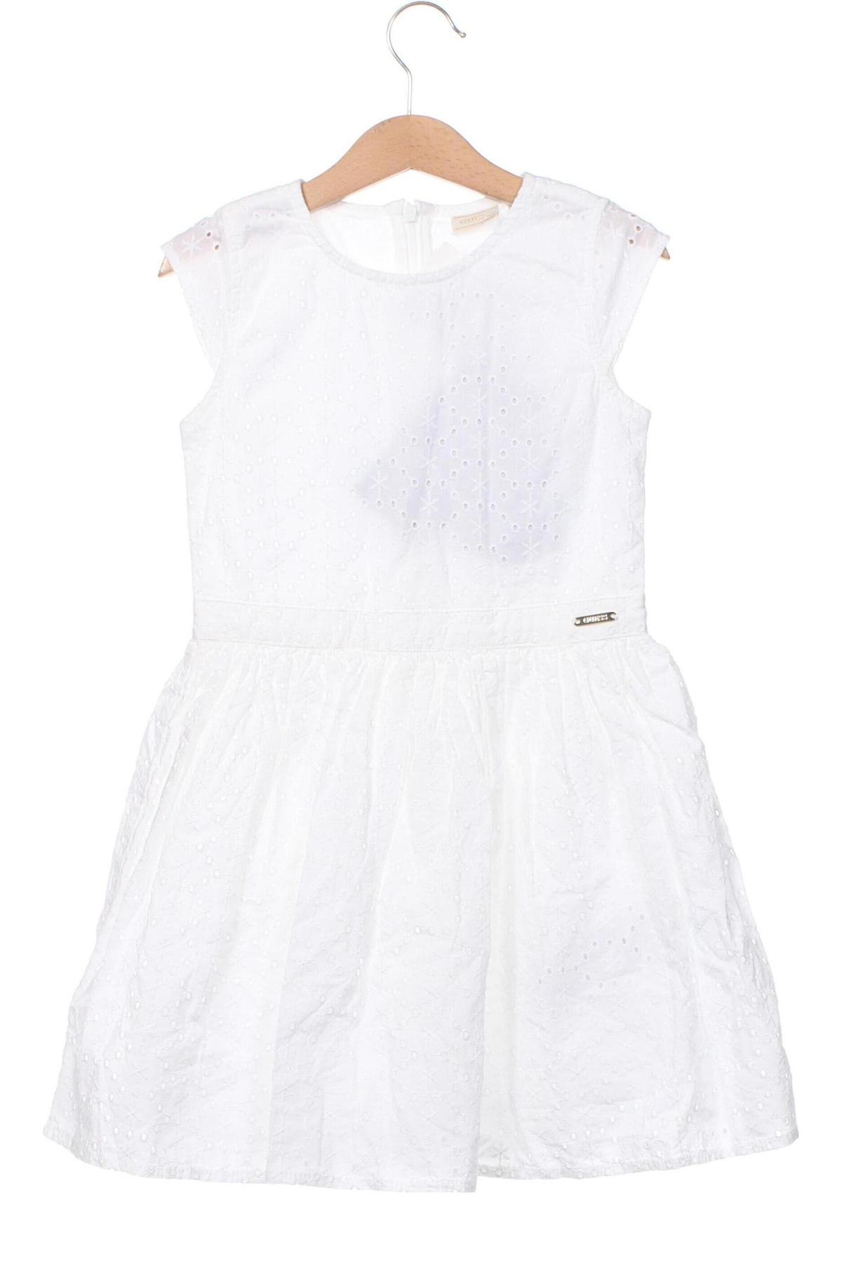 Dziecięca sukienka Guess, Rozmiar 5-6y/ 116-122 cm, Kolor Biały, Cena 253,75 zł