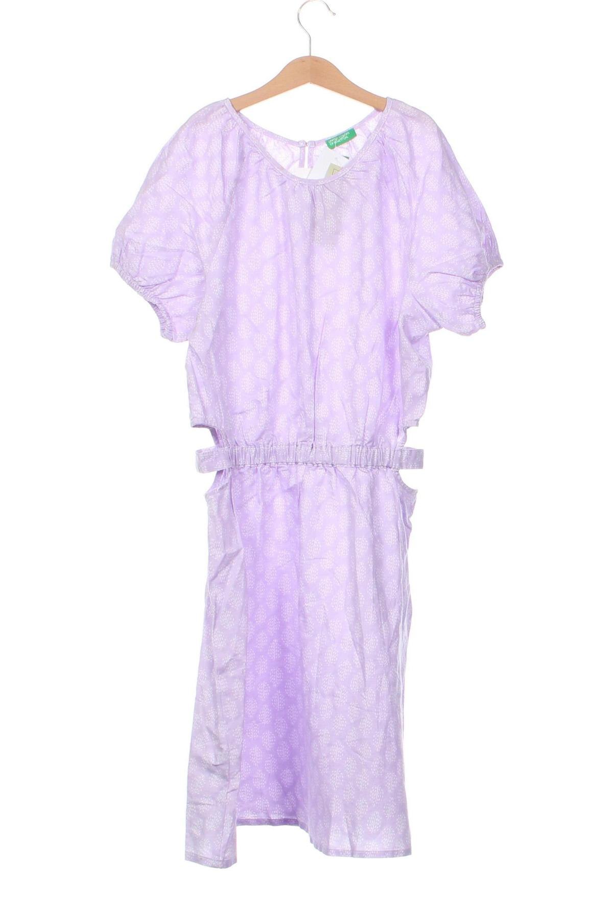 Dětské šaty  United Colors Of Benetton, Velikost 13-14y/ 164-168 cm, Barva Fialová, Cena  464,00 Kč