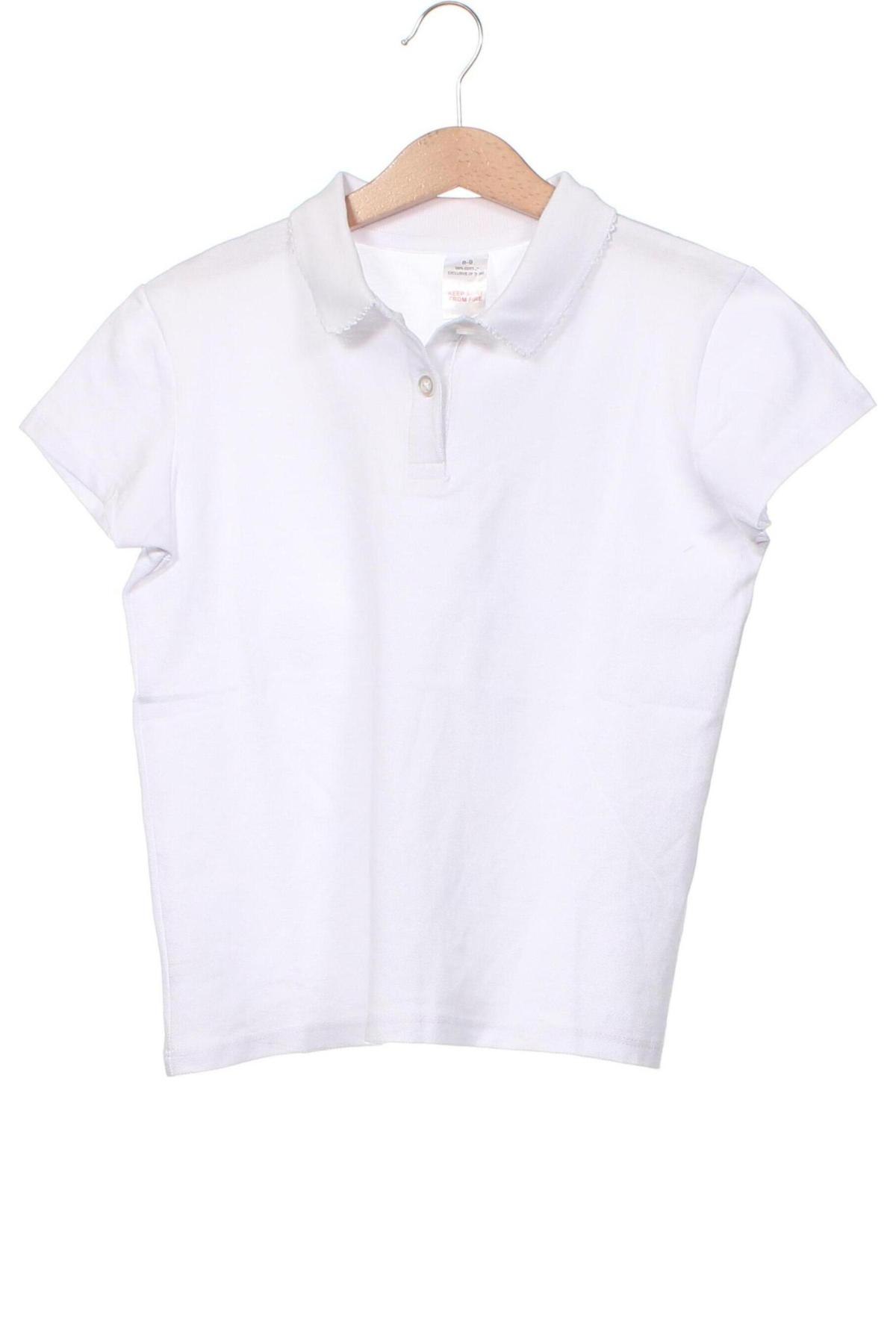 Kinder T-Shirt, Größe 8-9y/ 134-140 cm, Farbe Weiß, Preis 2,16 €