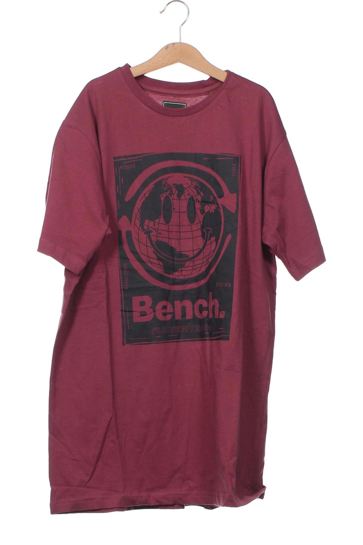 Детска тениска Bench, Размер 15-18y/ 170-176 см, Цвят Червен, Цена 39,00 лв.