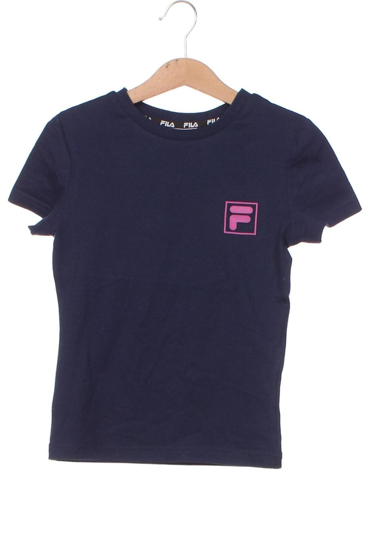 Детска тениска FILA, Размер 8-9y/ 134-140 см, Цвят Син, Цена 36,00 лв.