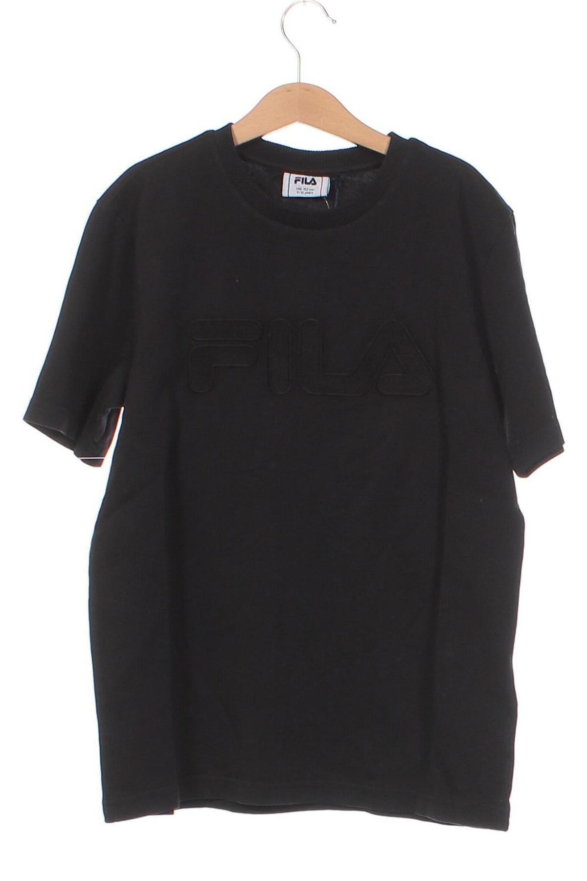 Παιδικό μπλουζάκι FILA, Μέγεθος 10-11y/ 146-152 εκ., Χρώμα Μαύρο, Τιμή 20,10 €