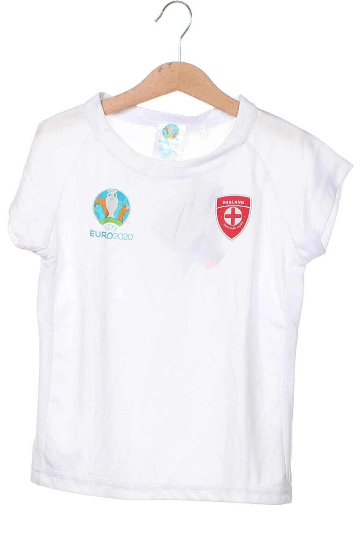 Dziecięcy T-shirt Uefa, Rozmiar 4-5y/ 110-116 cm, Kolor Biały, Cena 16,20 zł
